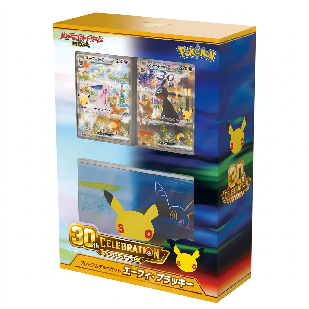 30th Celebration Premium Deck Set Mentali & Noctali jap